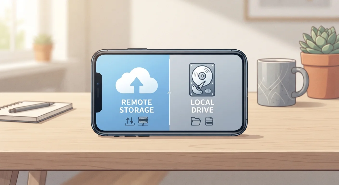 Cloud Storage and Local Storage on Mobile Devices: Understanding the Trade-offs