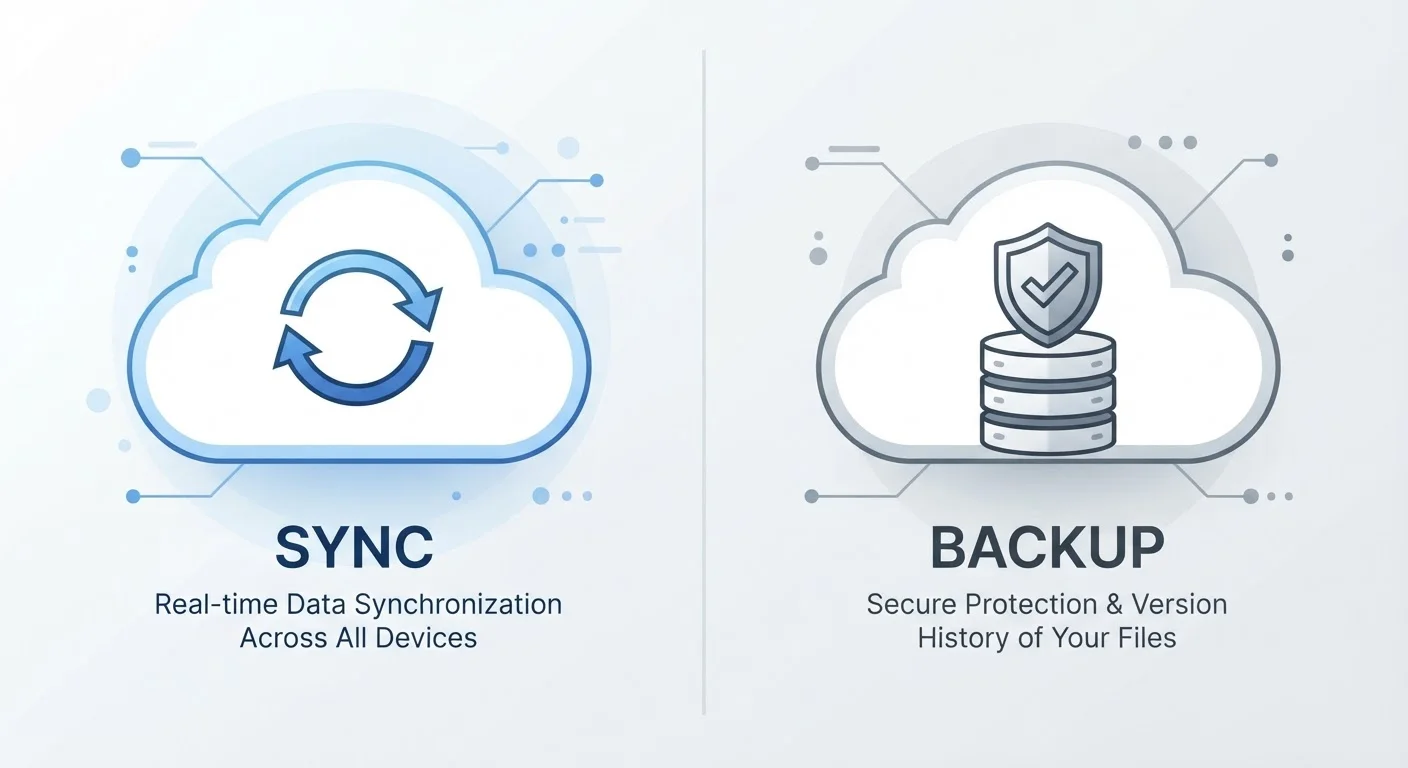 Cloud Sync vs. Cloud Backup: Two Concepts That Are Easy to Confuse