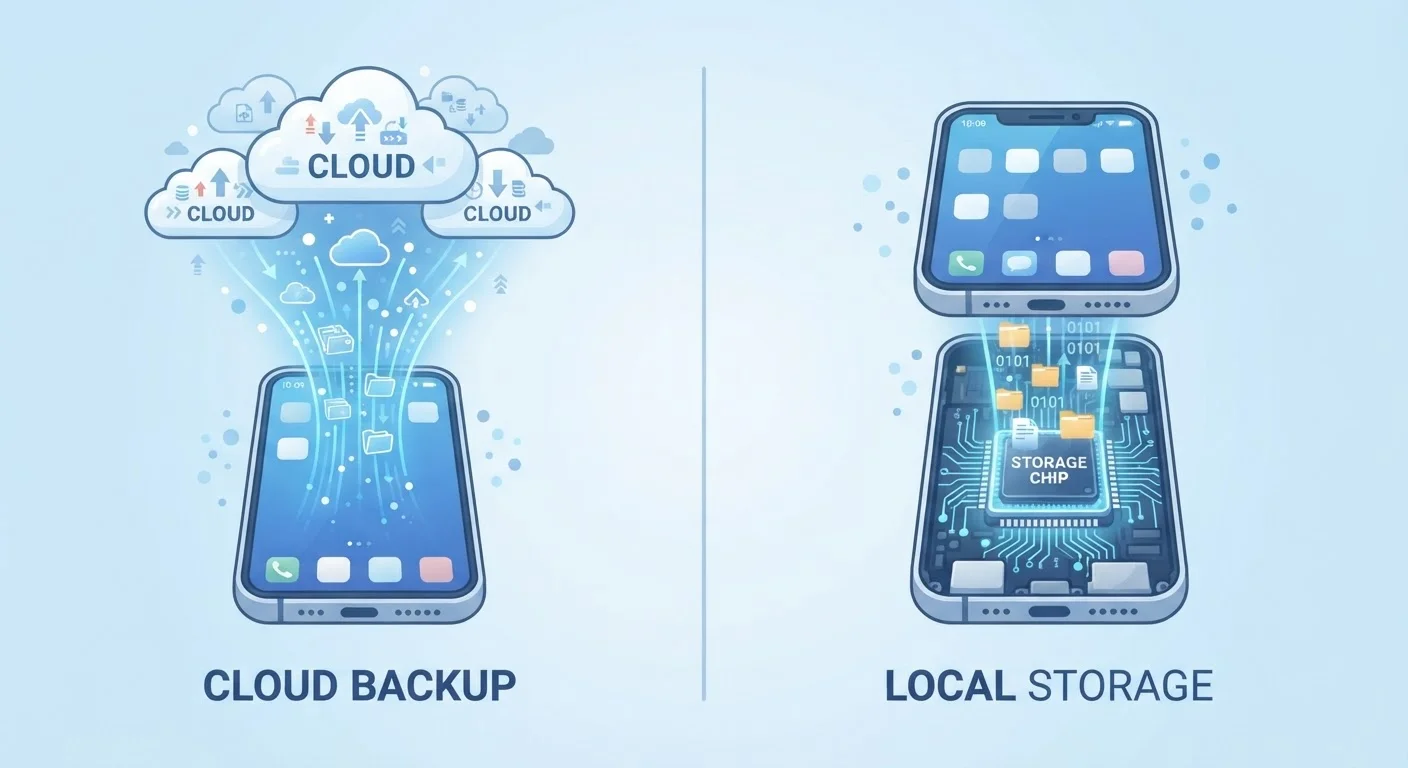 Cloud Sync vs Local Storage: Where Your App Data Actually Lives