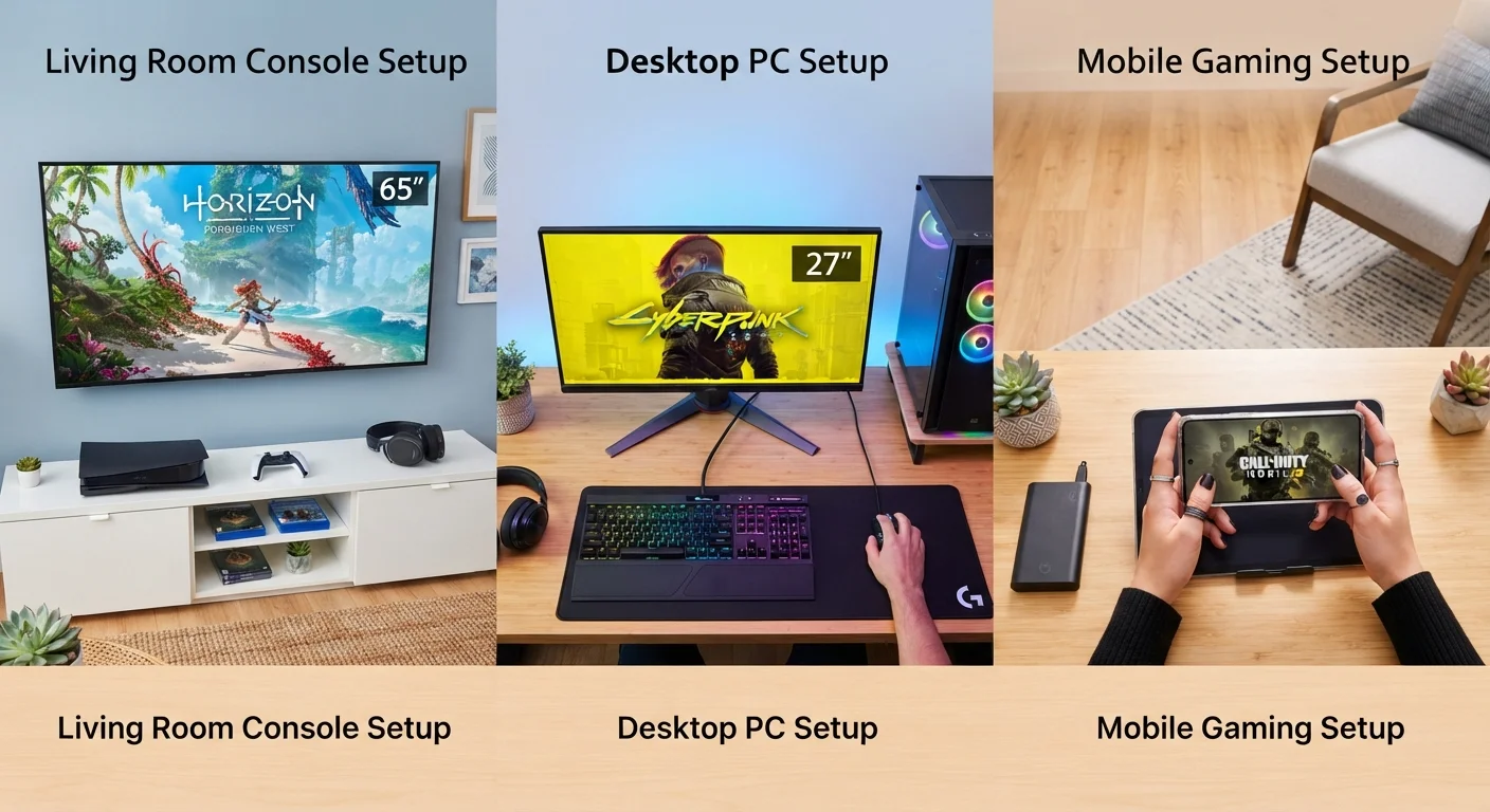 Console, PC, or Mobile: What Actually Separates the Three Gaming Worlds