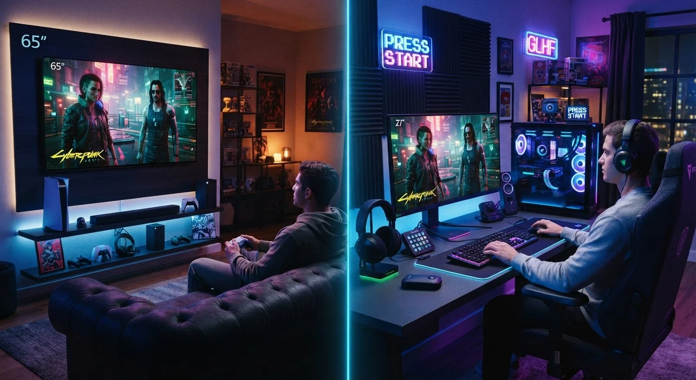 Console vs PC Gaming: Where They Genuinely Differ and Where They Don't