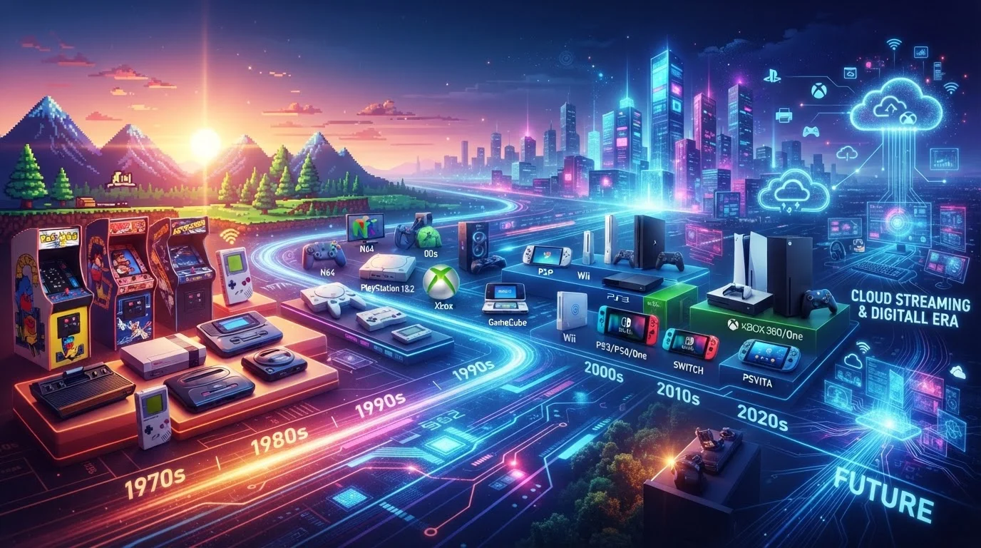Gaming Platforms From Arcades to Cloud: A Timeline of How We Play