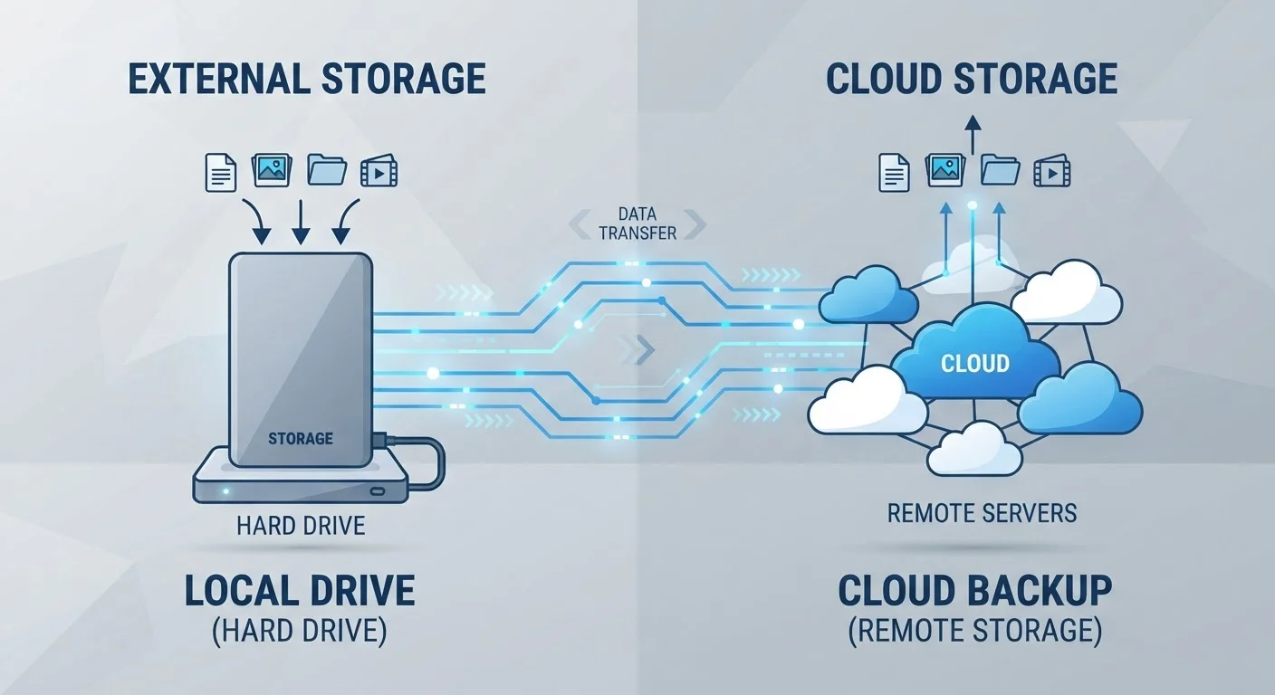 Local Backup vs. Cloud Backup: Weighing the Trade-offs