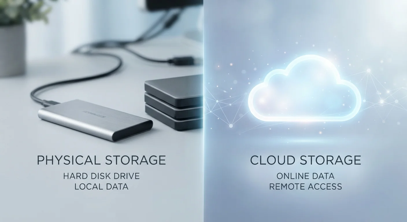 Local Storage vs Cloud Storage: Two Very Different Places for Your Files
