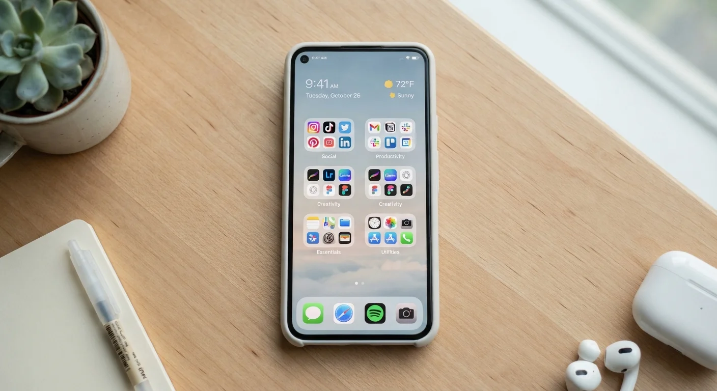 Organising Your Phone's Apps So You Actually Use Them