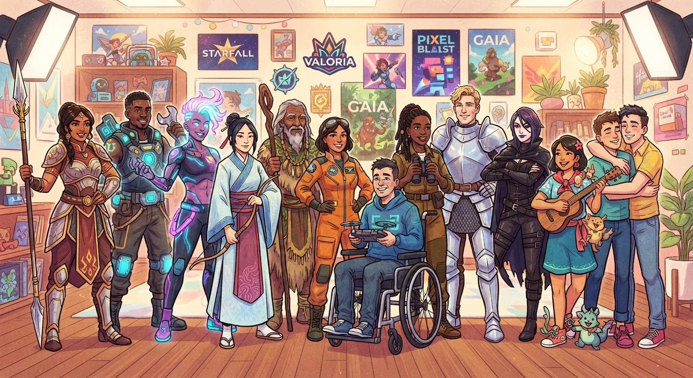 Representation in Games: Why Diverse Characters and Stories Matter