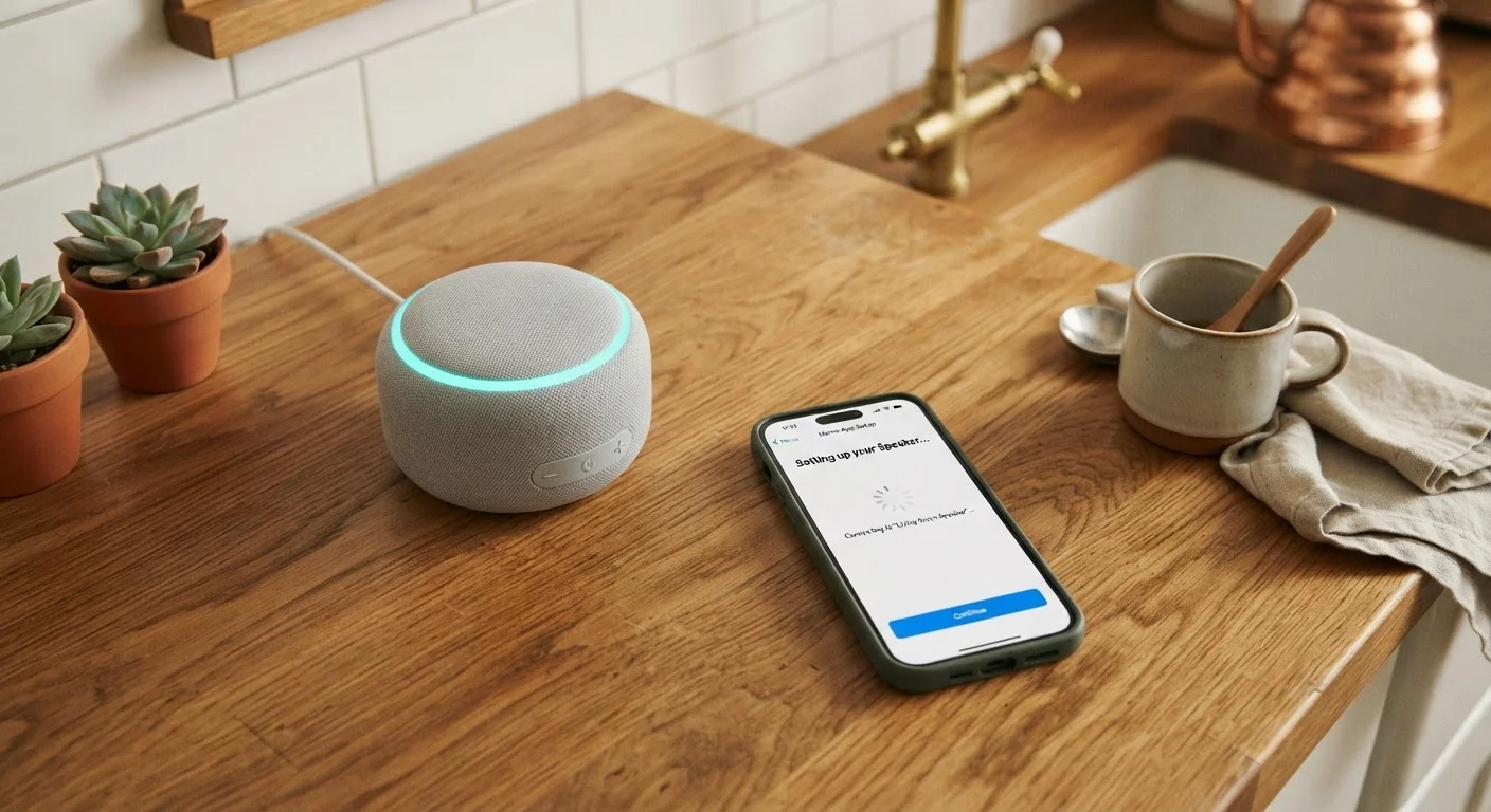 Setting Up a Smart Speaker for the First Time