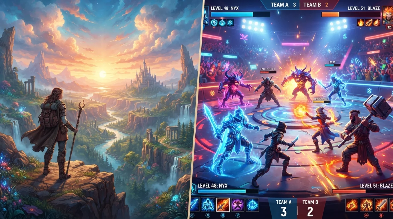 Single-Player vs. Multiplayer: Different Experiences, Different Cultures