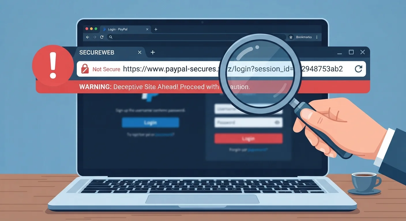 Spotting a Fake Website Before Entering Any Information