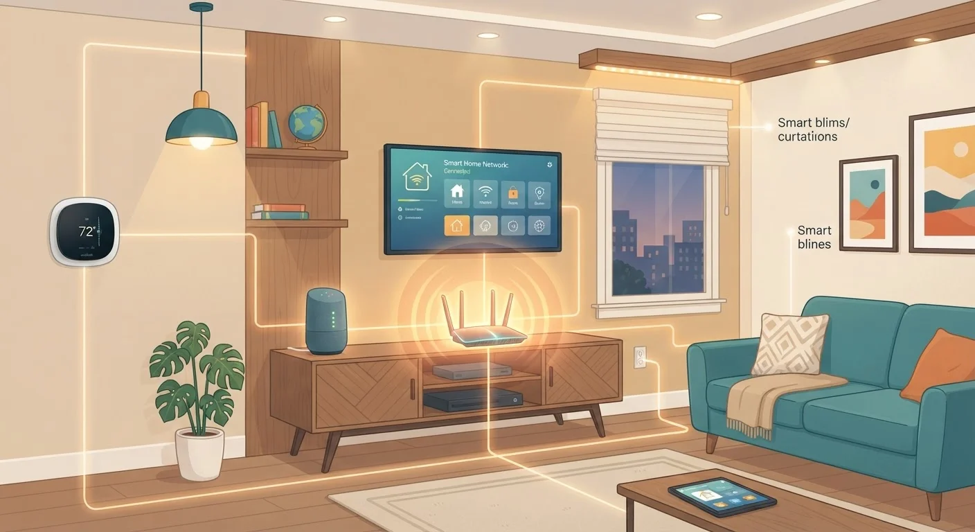 The Honest Trade-Offs of a Smart Home on a Single Network