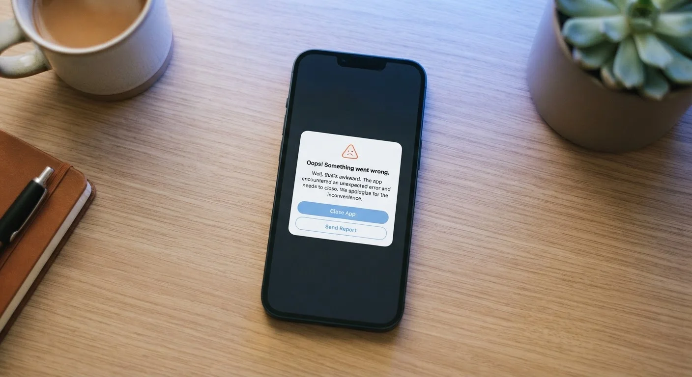 Why Apps Crash — and What the Error Is Really Telling You