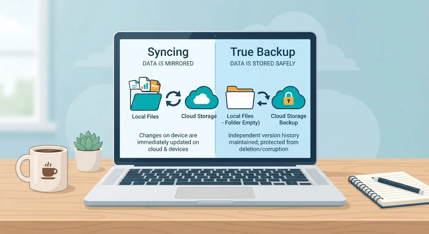 Why Cloud Storage Is Not the Same Thing as a Backup